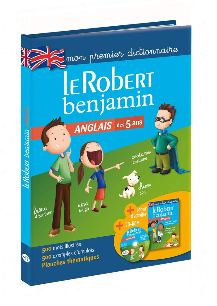 Dictionnaire Le Robert Benjamin anglais - Dès 5 ans - GS-CP-CE