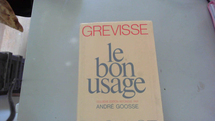 Le bon usage