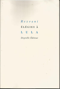 Élégies à Lula