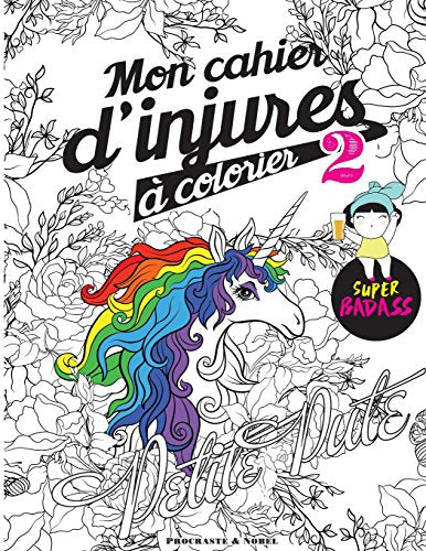 Mon cahier d'injures à colorier 2
