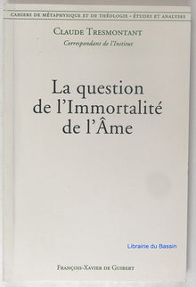 La question de l'Immortalité de l'Âme
