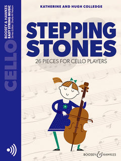 Stepping Stones: 26 pieces for cello players. cello.
