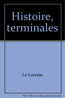 Histoire, terminales