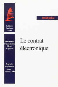 Le contrat électronique