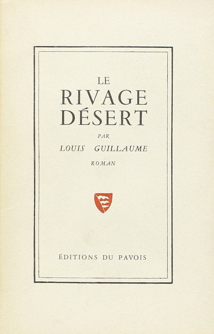 Le Rivage désert