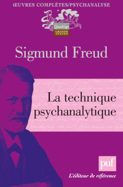 La technique psychanalytique