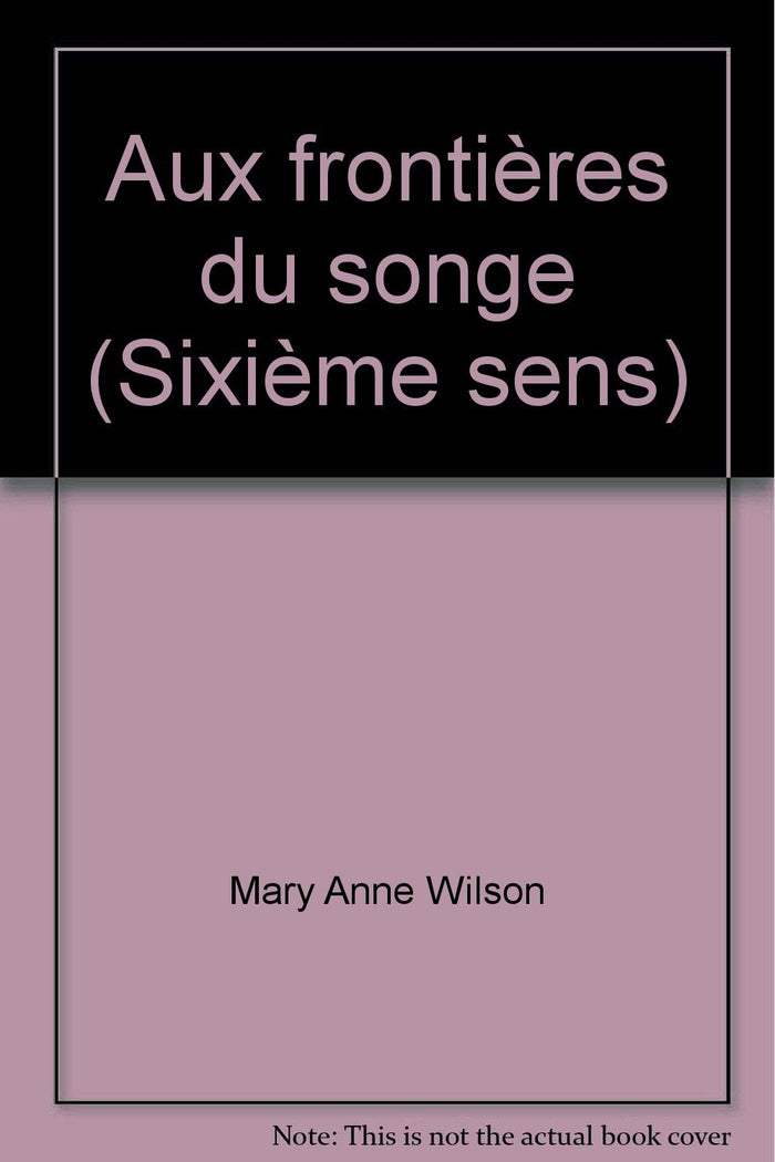 Aux frontières du songe (Sixième sens)