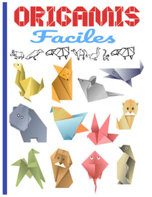 Origamis Faciles: Contenu en couleur | origami facile enfant| origami animaux | origami animaux 3d idéal pour cadeau
