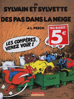 Des pas dans la neige