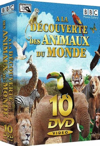 10DVD A la Découverte des Animaux du Monde