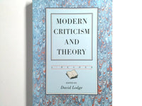 Modern Criticism and Theory: A Reader