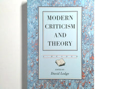 Modern Criticism and Theory: A Reader