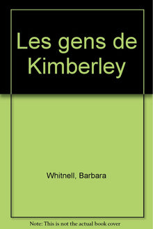 Les gens de Kimberley