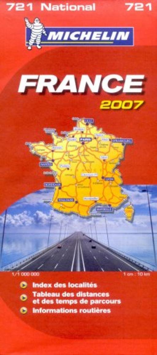 Carte Routière 721 France Entière 2007