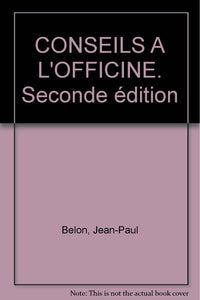 Conseils à l'officine