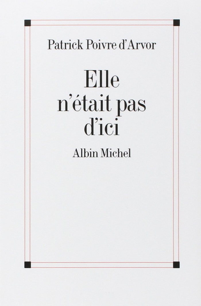 Elle n'était pas d'ici