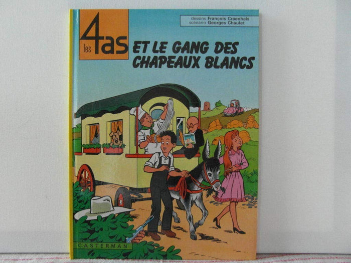 Les 4 as et le gang des chapeaux blancs