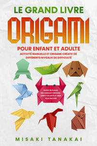 Le grand livre origami pour enfant et adulte