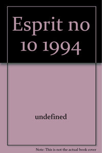 Esprit no 10 1994