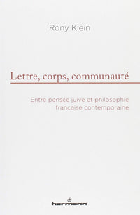 Lettre, corps, communauté