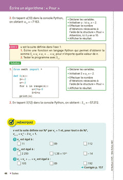 Mes fiches pour le BAC Mathématiques Terminale