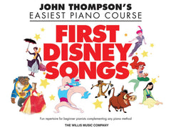 Thompson John Easiest Piano Course First Disney Songs Easy Pf Bk