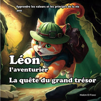 Léon l'aventurier : la quête du grand trésor: (apprendre les valeurs et principes de la vie)