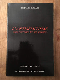 L'Antisémitisme : Son histoire et ses causes (Le Puits et le pendule)