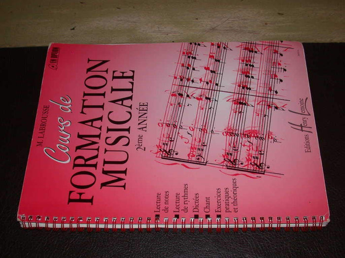 Cours de Formation Musicale