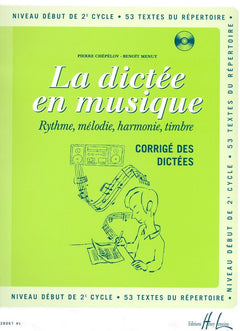 LA DICTEE EN MUSIQUE VOL.4 - CORRIGE