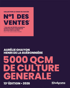 5000 QCM de culture générale 2025-2026