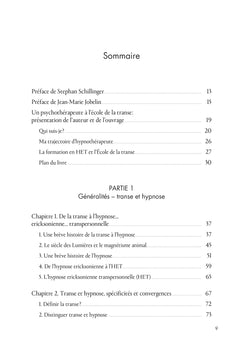 L'hypnose ericksonienne transpersonnelle - Théorie et pratique