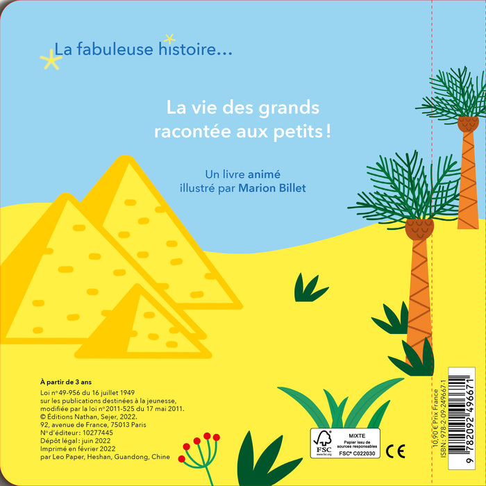 La fabuleuse histoire de Cléopâtre