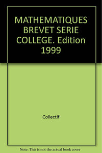Annales 1999, mathématiques brevet sujets et corrigés, numéro 11