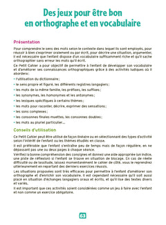 Des jeux pour améliorer son orthographe et son vocabulaire - 9-11 ans