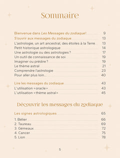 Les Messages du Zodiaque - Oracle & thème astral
