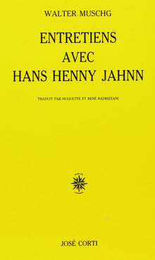 Entretiens avec Hans Henny Jahnn
