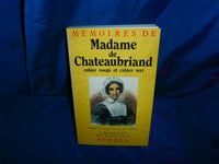 Les Cahiers de Madame de Chateaubriand