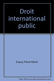 Droit international public