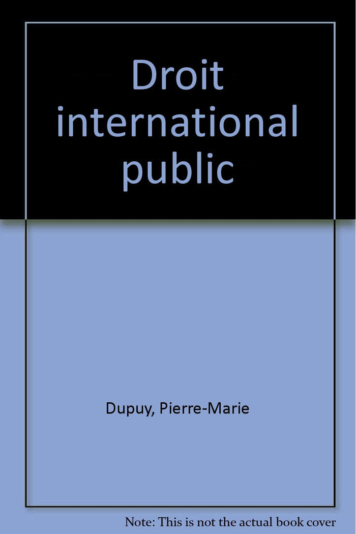 Droit international public