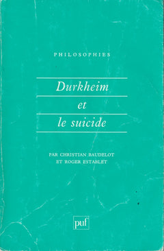 Durkheim et le suicide