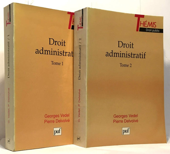 Droit administratif, tome 1