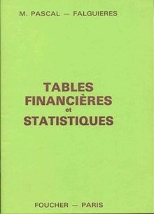 Tables financières et statistiques