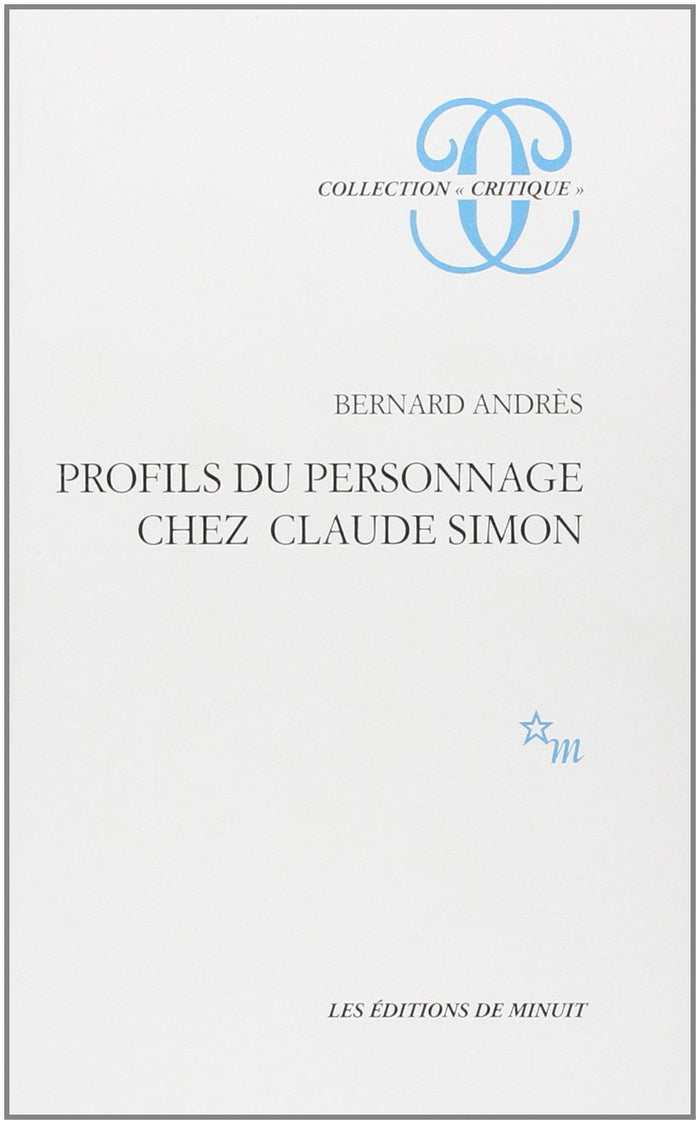 Profils du personnage chez Claude Simon