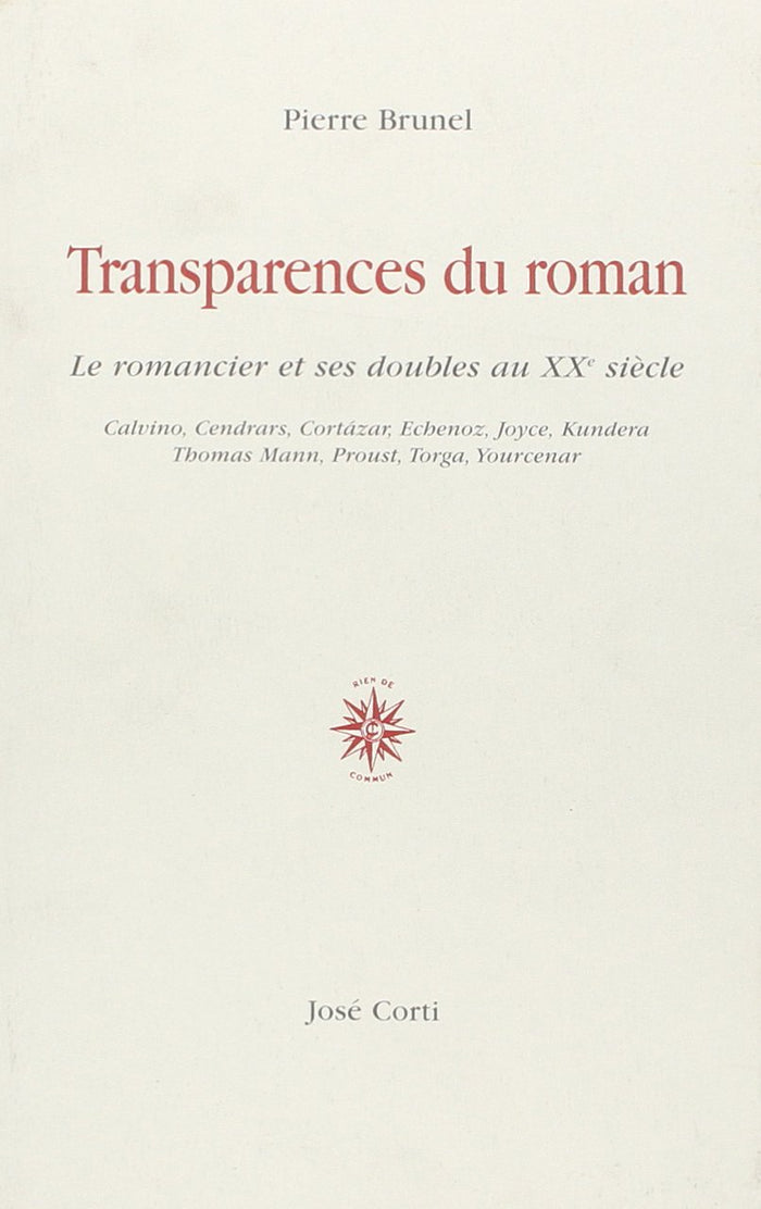 Transparences du roman