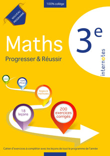 Maths 3e - Progresser & réussir