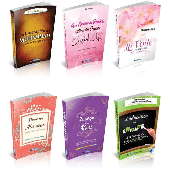 Pack Femme Musulmane : Six livres pour femmes - Edition Dar Al-Muslim