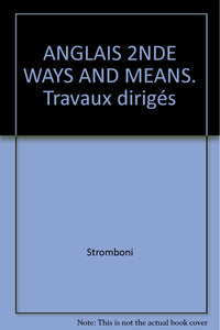 Ways and Means