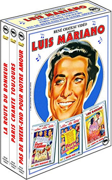 Coffret Luis Mariano : la Route du Bonheur Pas de Week-End pour Notre Amour Paris Chante Toujours