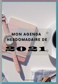 Tout-En-Un Agenda Hebdomadaire De 2021